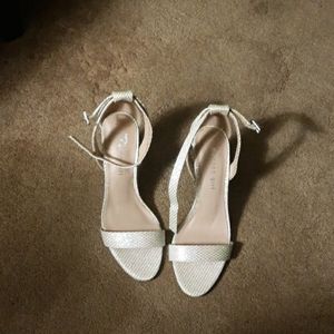 Madden Girl Glitter Sandals  NWOT